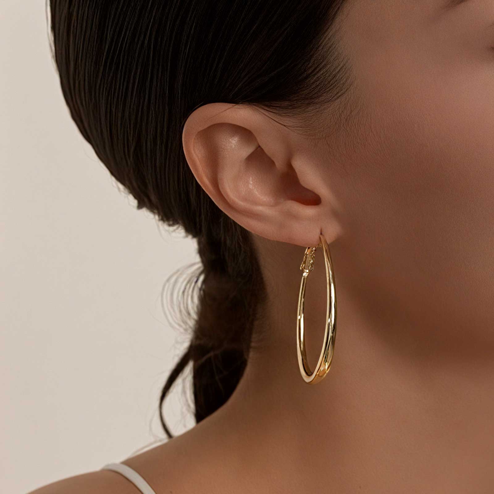 Elongated earrings