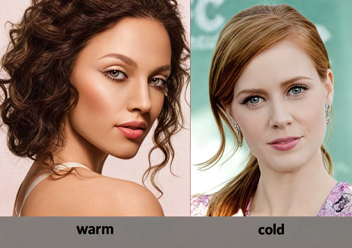 Warm vs Cold Skin Tone